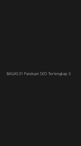 Tampilan Antarmuka Aplikasi Bagas31 Panduan Seo Terlengkap - 3