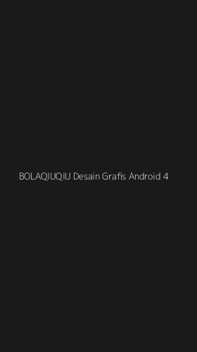 Tampilan Antarmuka Aplikasi Bolaqiuqiu Desain Grafis Android - 4