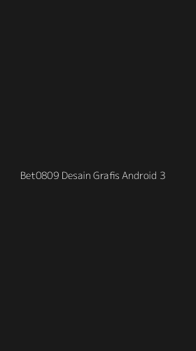 Tampilan Antarmuka Aplikasi Bet0809 Desain Grafis Android - 3