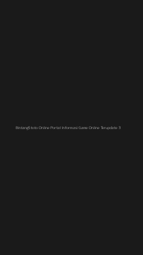 Tampilan Antarmuka Aplikasi Bintang5toto Online Portal Informasi Game Online Terupdate - 3