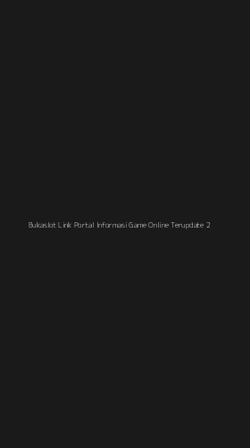 Tampilan Antarmuka Aplikasi Bukaslot Link Portal Informasi Game Online Terupdate - 2