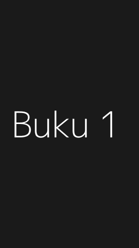 Tampilan Antarmuka Aplikasi Buku - 1