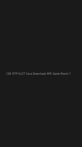 Tampilan Antarmuka Aplikasi Cek Rtp Slot Cara Download Apk Game Resmi - 1