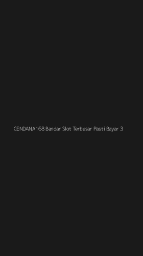 Tampilan Antarmuka Aplikasi Cendana168 Bandar Slot Terbesar Pasti Bayar - 3