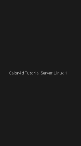 Tampilan Antarmuka Aplikasi Calon4d Tutorial Server Linux - 1