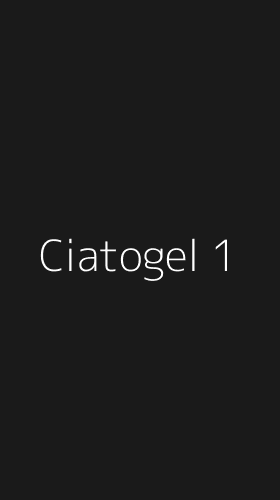 Tampilan Antarmuka Aplikasi Ciatogel - 1