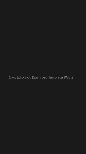Tampilan Antarmuka Aplikasi Civictoto Slot Download Template Web - 2