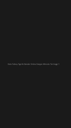 Tampilan Antarmuka Aplikasi Data Sidney Sgp Hk Bandar Online Dengan Winrate Tertinggi - 1