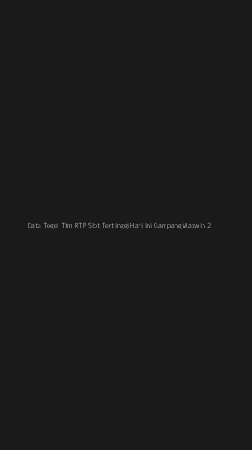 Tampilan Antarmuka Aplikasi Data Togel Ttm Rtp Slot Tertinggi Hari Ini Gampang Maxwin - 2