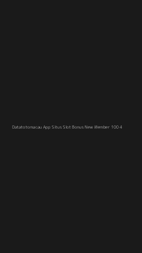 Tampilan Antarmuka Aplikasi Datatotomacau App Situs Slot Bonus New Member 100 - 4