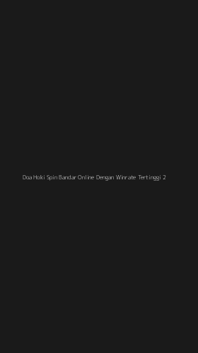 Tampilan Antarmuka Aplikasi Doa Hoki Spin Bandar Online Dengan Winrate Tertinggi - 2