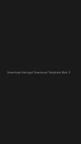 Tampilan Antarmuka Aplikasi Download Haitogel Download Template Web - 3