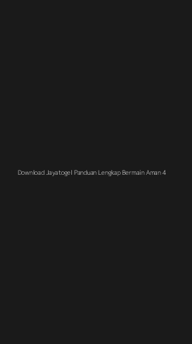 Tampilan Antarmuka Aplikasi Download Jayatogel Panduan Lengkap Bermain Aman - 4
