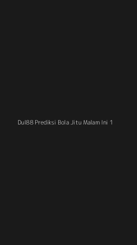 Tampilan Antarmuka Aplikasi Dul88 Prediksi Bola Jitu Malam Ini - 1
