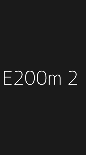 Tampilan Antarmuka Aplikasi E200m - 2