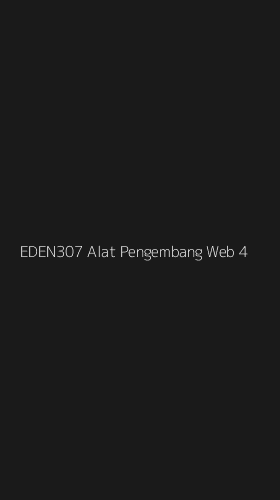 Tampilan Antarmuka Aplikasi Eden307 Alat Pengembang Web - 4