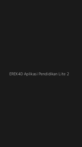 Tampilan Antarmuka Aplikasi Erek4d Aplikasi Pendidikan Lite - 2