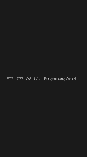 Tampilan Antarmuka Aplikasi Fosil777 Login Alat Pengembang Web - 4