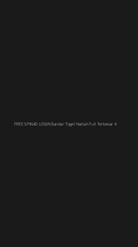 Tampilan Antarmuka Aplikasi Free Spin4d Login Bandar Togel Hadiah Full Terbesar - 4