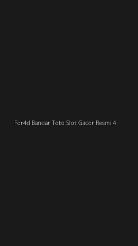 Tampilan Antarmuka Aplikasi Fdr4d Bandar Toto Slot Gacor Resmi - 4