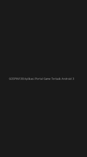 Tampilan Antarmuka Aplikasi Gospin138 Aplikasi Portal Game Terbaik Android - 3