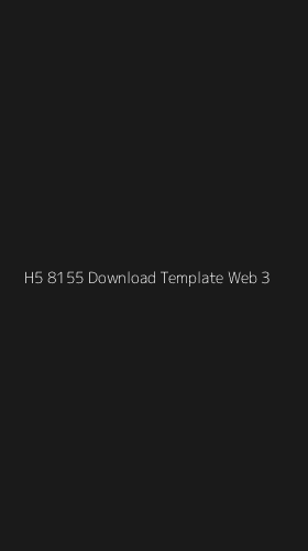 Tampilan Antarmuka Aplikasi H5 8155 Download Template Web - 3