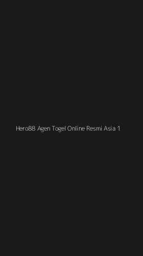 Tampilan Antarmuka Aplikasi Hero88 Agen Togel Online Resmi Asia - 1