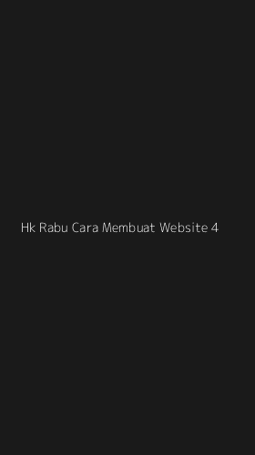Tampilan Antarmuka Aplikasi Hk Rabu Cara Membuat Website - 4