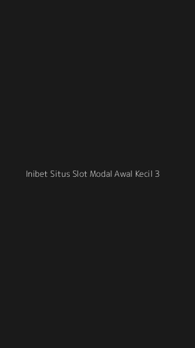 Tampilan Antarmuka Aplikasi Inibet Situs Slot Modal Awal Kecil - 3