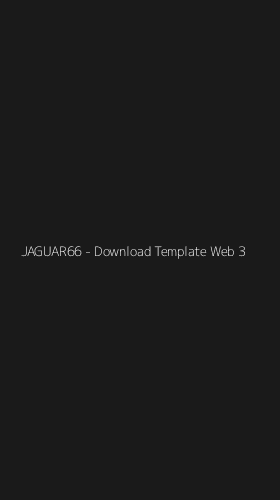 Tampilan Antarmuka Aplikasi JAGUAR66 - Download Template Web - 3
