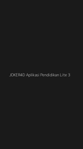 Tampilan Antarmuka Aplikasi Joker4d Aplikasi Pendidikan Lite - 3