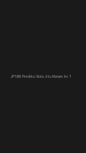Tampilan Antarmuka Aplikasi Jp188 Prediksi Bola Jitu Malam Ini - 1