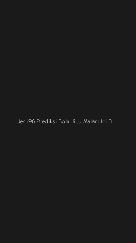 Tampilan Antarmuka Aplikasi Jedi96 Prediksi Bola Jitu Malam Ini - 3