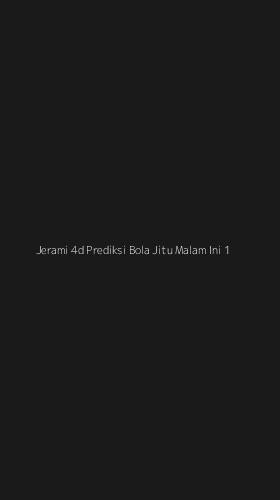 Tampilan Antarmuka Aplikasi Jerami 4d Prediksi Bola Jitu Malam Ini - 1