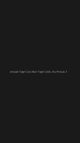 Tampilan Antarmuka Aplikasi Jerapah Togel Cara Main Togel Colok Jitu Pemula - 3