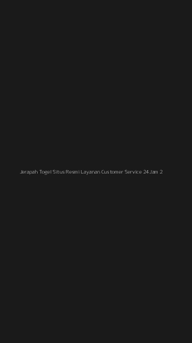 Tampilan Antarmuka Aplikasi Jerapah Togel Situs Resmi Layanan Customer Service 24jam - 2