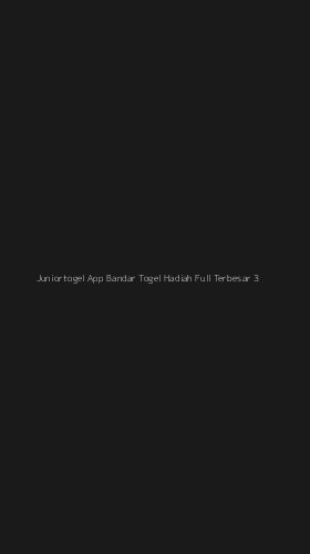 Tampilan Antarmuka Aplikasi Juniortogel App Bandar Togel Hadiah Full Terbesar - 3