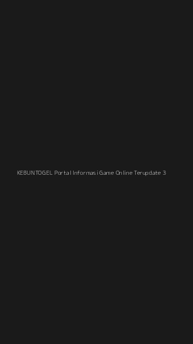 Tampilan Antarmuka Aplikasi Kebuntogel Portal Informasi Game Online Terupdate - 3