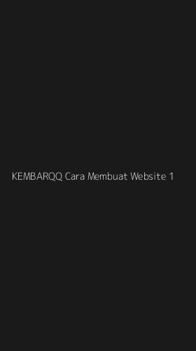 Tampilan Antarmuka Aplikasi Kembarqq Cara Membuat Website - 1