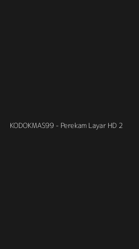 Tampilan Antarmuka Aplikasi KODOKMAS99 - Perekam Layar HD - 2