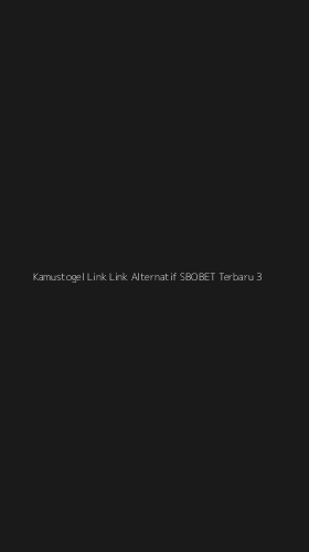 Tampilan Antarmuka Aplikasi Kamustogel Link Link Alternatif Sbobet Terbaru - 3