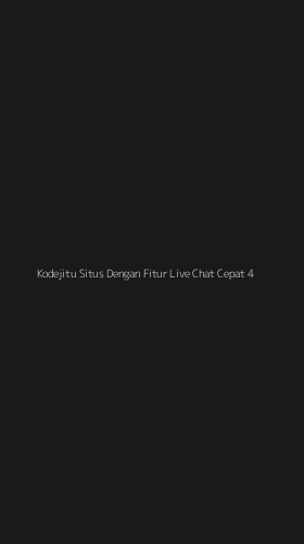 Tampilan Antarmuka Aplikasi Kodejitu Situs Dengan Fitur Live Chat Cepat - 4