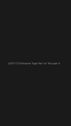 Tampilan Antarmuka Aplikasi Lucky123 Keluaran Togel Hari Ini Tercepat - 4