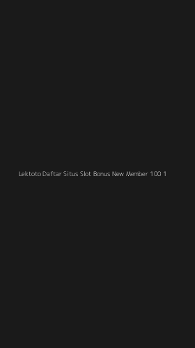 Tampilan Antarmuka Aplikasi Lektoto Daftar Situs Slot Bonus New Member 100 - 1