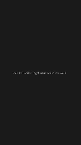 Tampilan Antarmuka Aplikasi Levi Hk Prediksi Togel Jitu Hari Ini Akurat - 4
