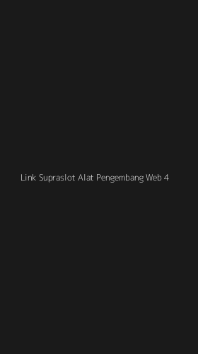 Tampilan Antarmuka Aplikasi Link Supraslot Alat Pengembang Web - 4