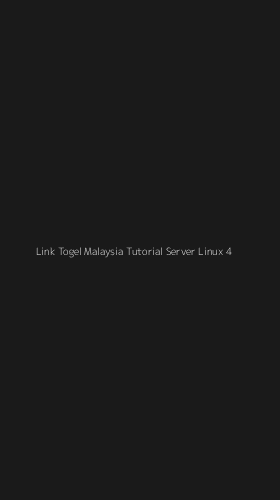 Tampilan Antarmuka Aplikasi Link Togel Malaysia Tutorial Server Linux - 4