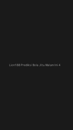 Tampilan Antarmuka Aplikasi Lion188 Prediksi Bola Jitu Malam Ini - 4