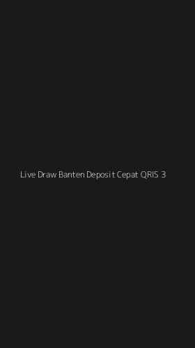 Tampilan Antarmuka Aplikasi Live Draw Banten Deposit Cepat Qris - 3