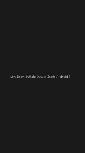 Tampilan Antarmuka Aplikasi Live Draw Buffalo Desain Grafis Android - 1